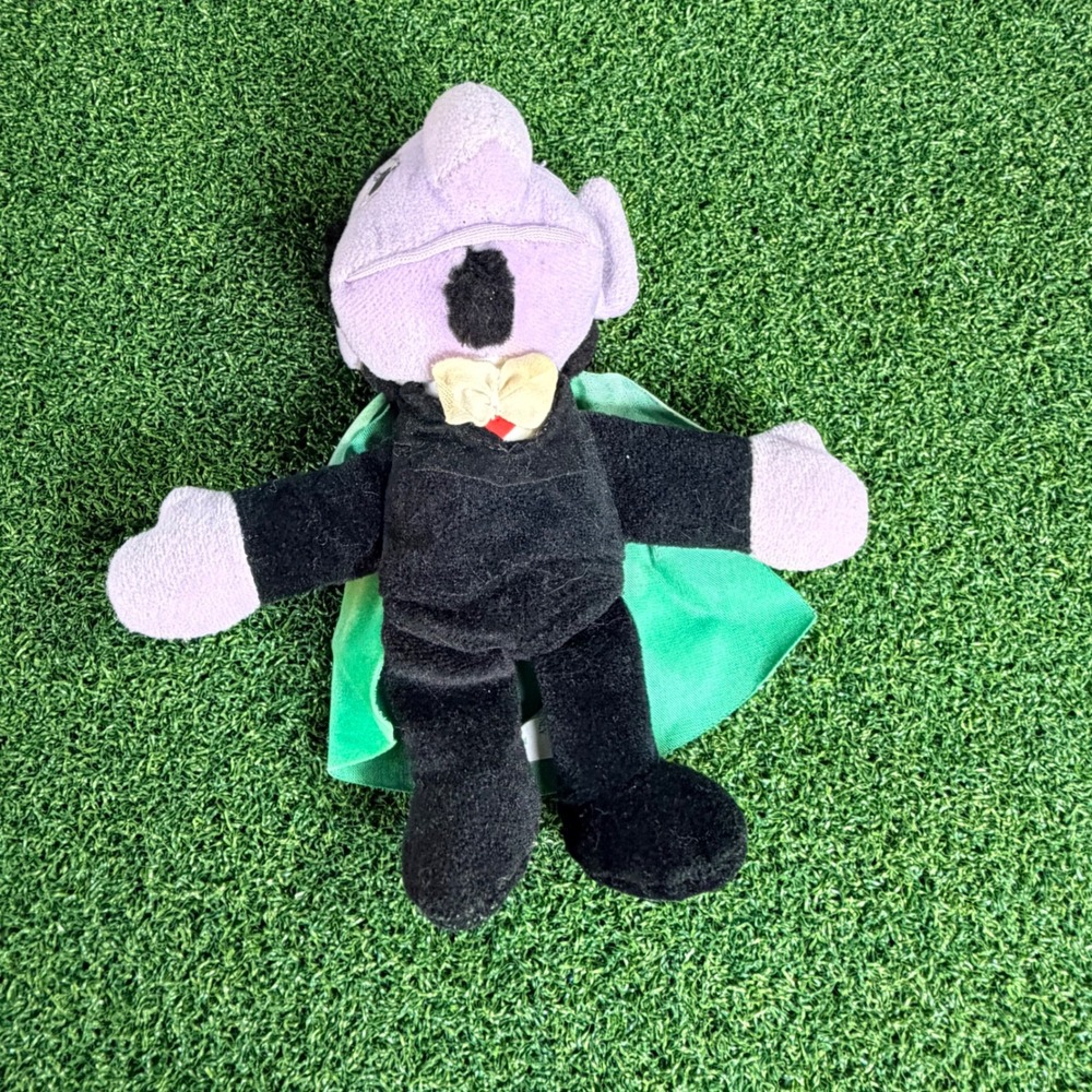 Tyco Count von Count Plush Sesame Street Stuffed Toy 1997 Mattel - Picture 3 of 5